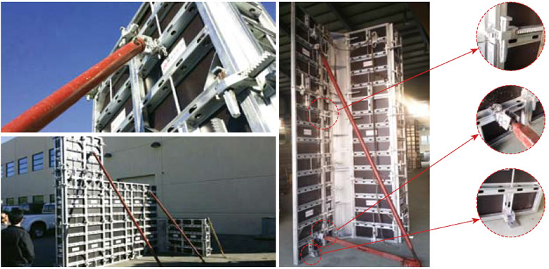 SB木模板安装场景