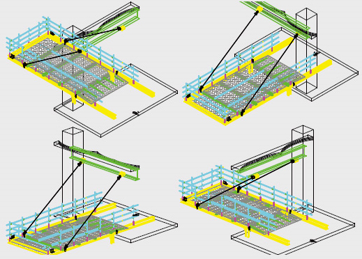 升降板安装示意图