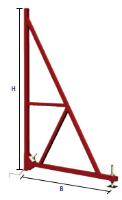 单侧墙体支撑架