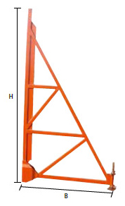 轻量型体支撑架